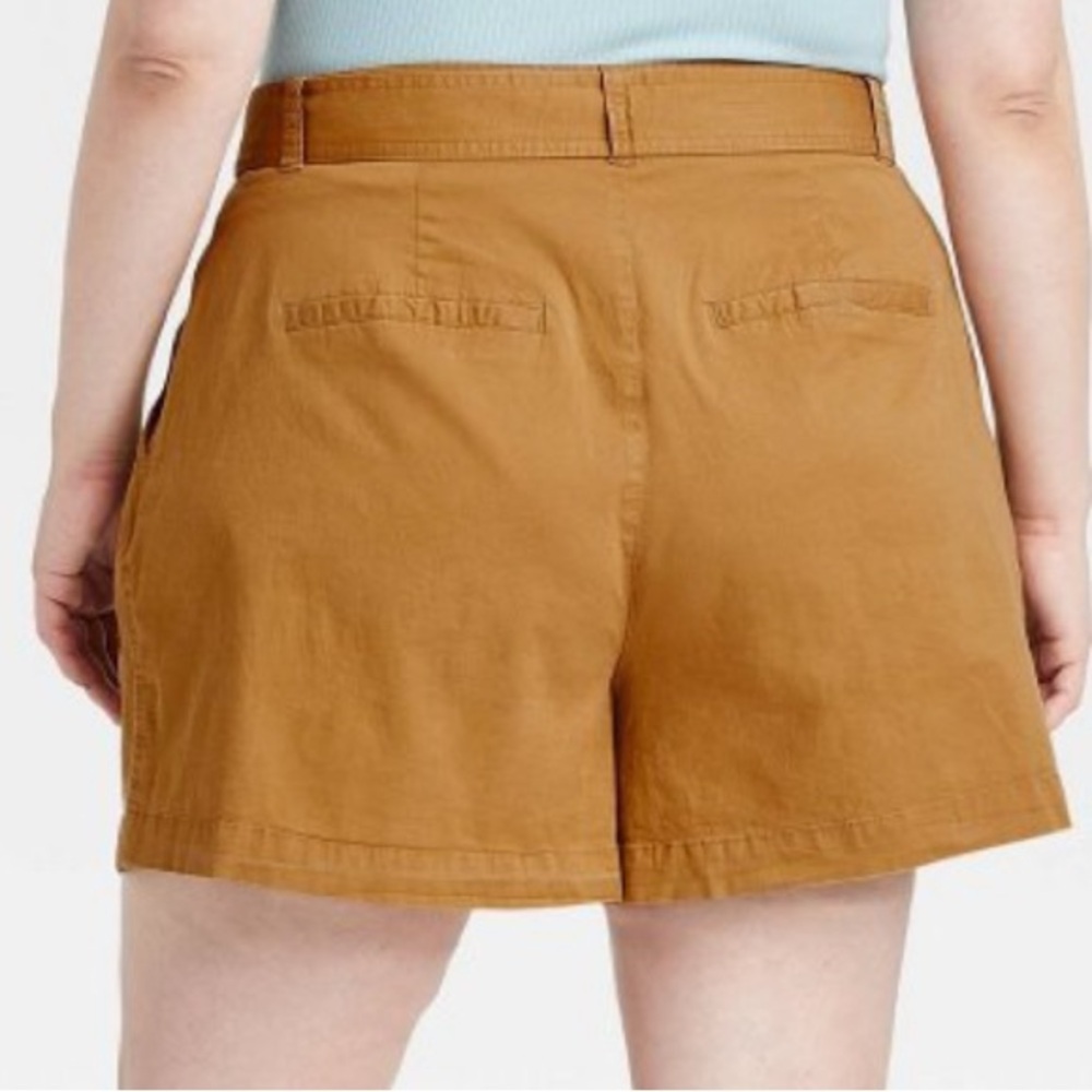 Burnt Orange Shorts - Picture 2 of 4